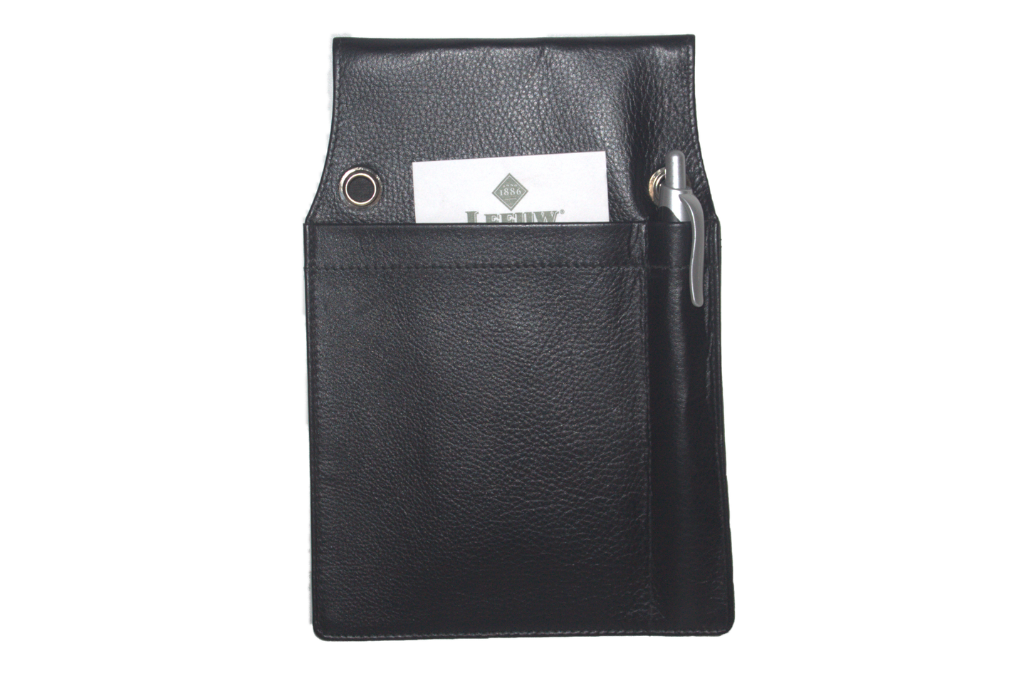 Holster zwart voor notitieboekje en pen H UNIT 6306
