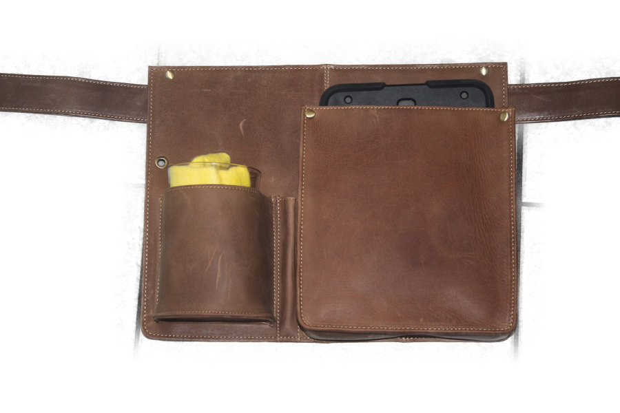 Heupschort voor iPad mini en poetsdoek rechts Hunter 6621H