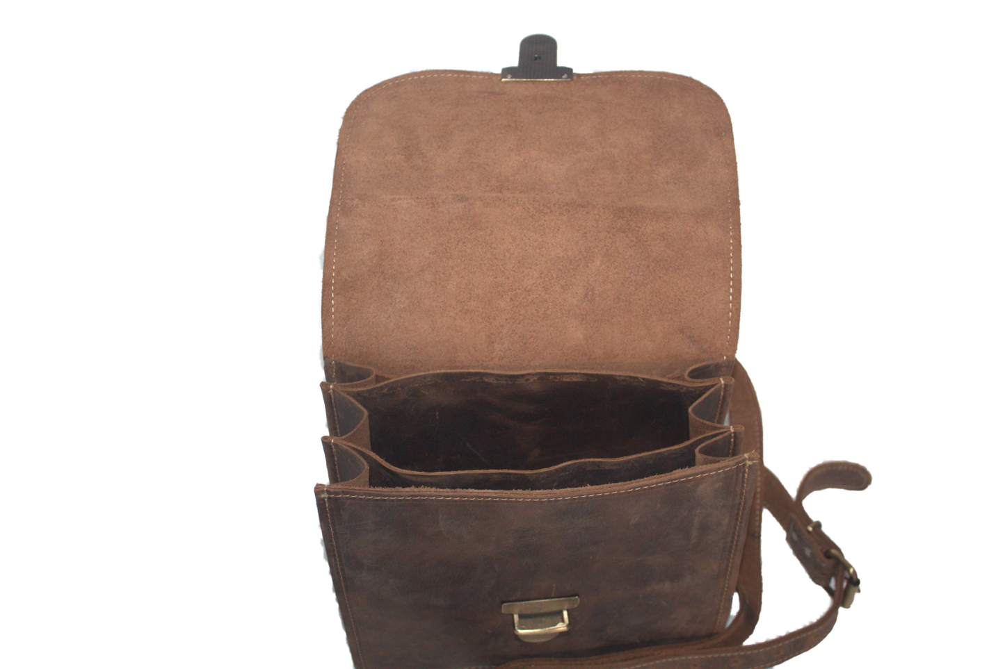 Melkboertas H 4-vaks Hunter leder 6705H