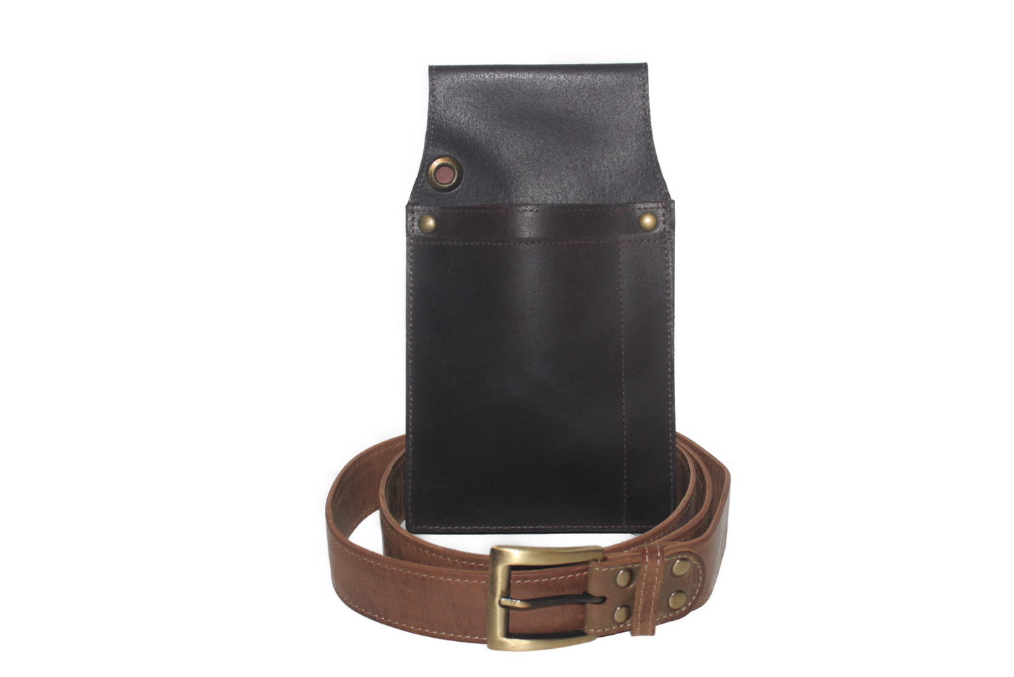 Holster Donker bruin voor horeca portemonnee 6335B