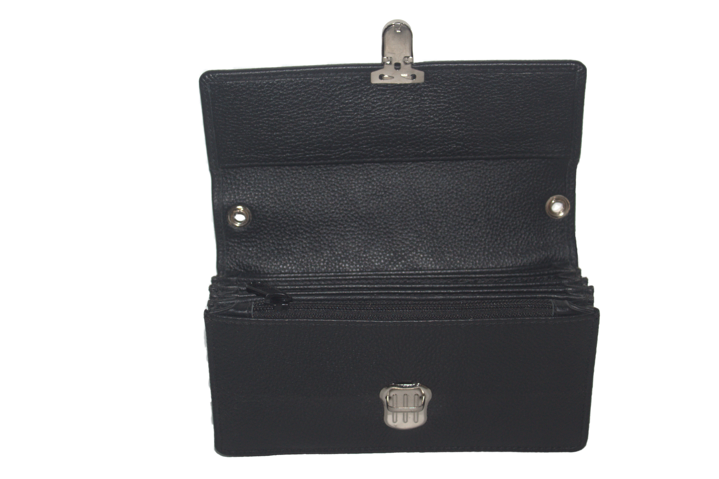 Koopmansbeurs Soufflé Geheel leder 6103 slot sluiting