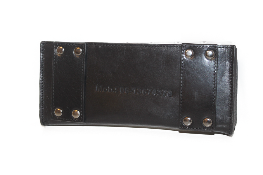 Houder/ holster voor aan de riem geschikt voor munthouder voor 8 munten 6406A