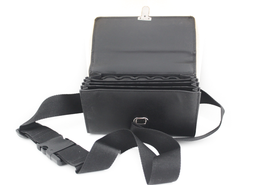 Horeca portemonnee geschikt voor munthouder 6404ZAC slot sluiting met nylon band
