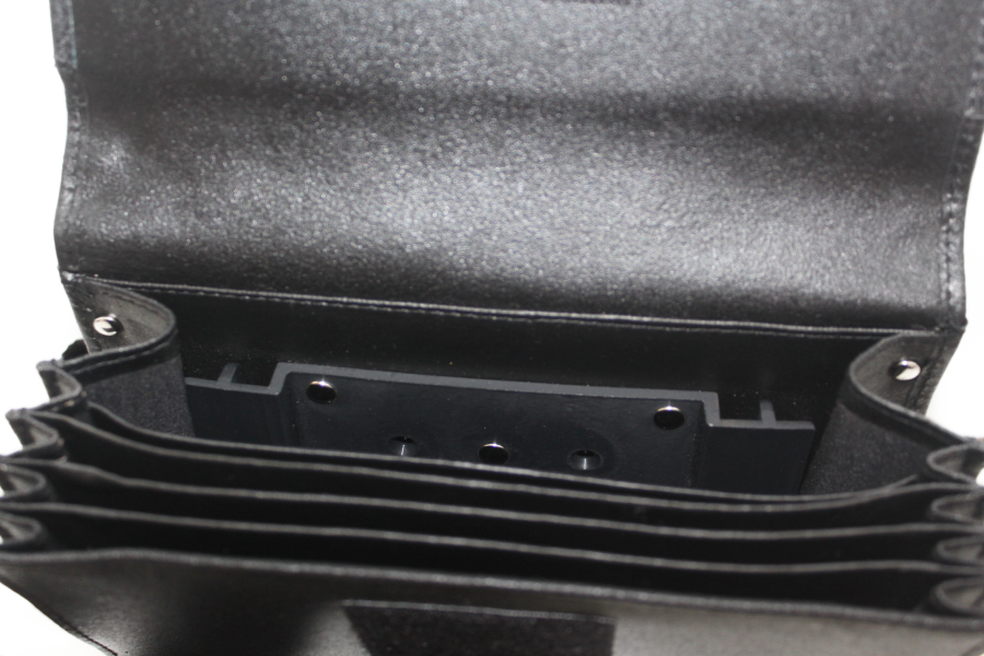 Horeca portemonnee geschikt voor munthouder 6404ZAC slot sluiting met nylon band