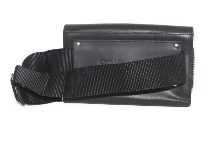 Heupportemonnee/ horecaportemonnee Met nylon riem magneet-sluiting 6407MB