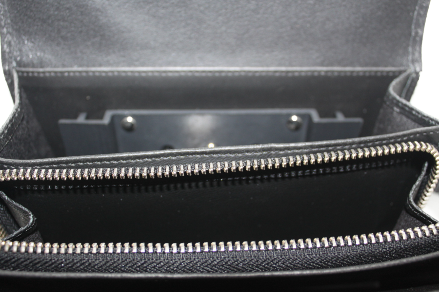 Horeca portemonnee geschikt voor munthouder 6406ZKB Klittenband sluiting met nylon band en rits voor bv. fooi