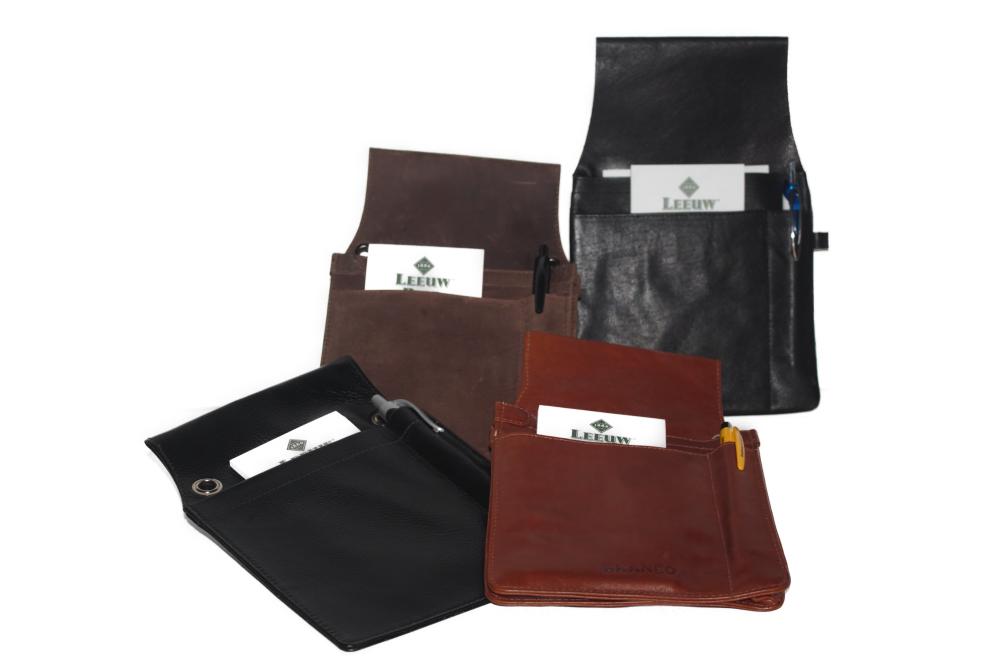 Holsters voor notitieblok en pen