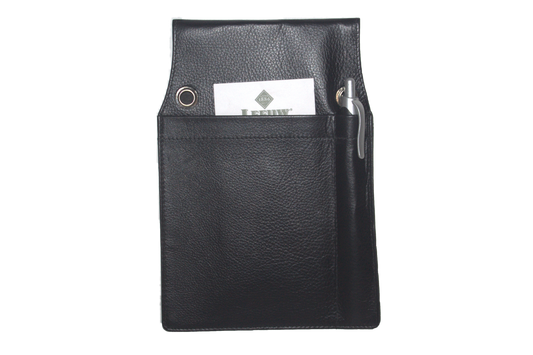 Holster zwart voor notitieboekje en pen H UNIT 6306