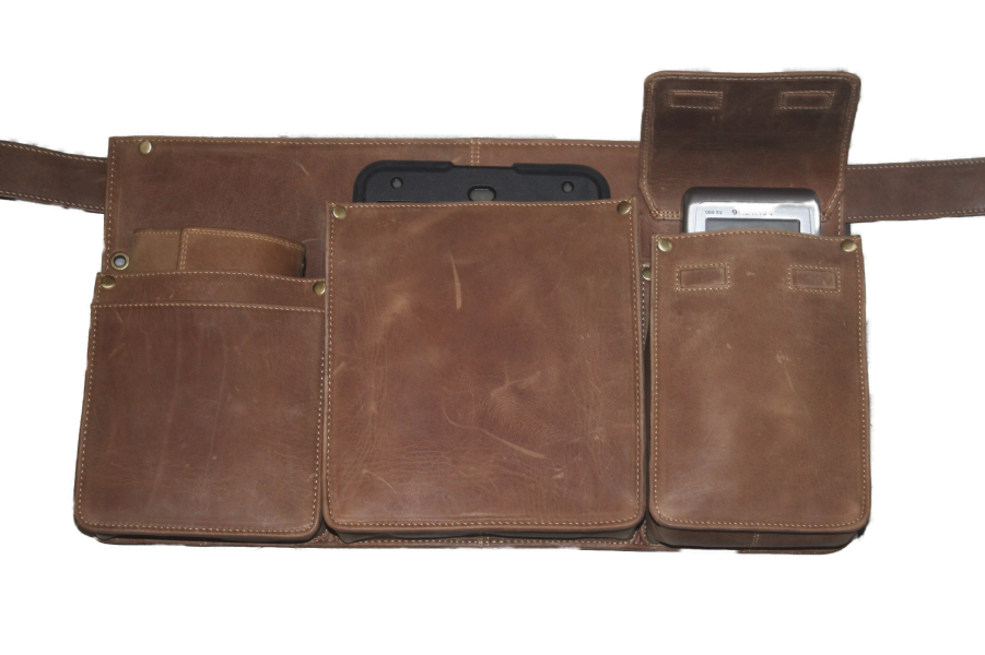 Heupschort 3-delig iPad mini, pin en portemonnee links Hunter 6623H