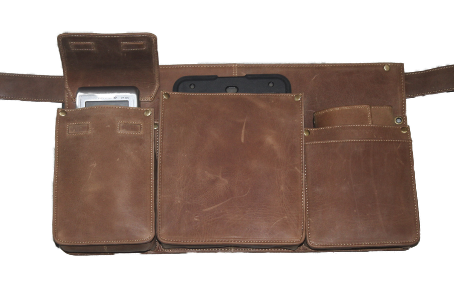 Heupschort 3-delig voor iPad mini, pin en portemonnee rechts Hunter 6624H