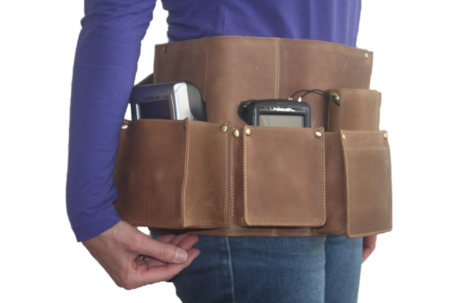 Heupschort voor pinapparaat, handheld en portemonnee rechts Hunter 6629H