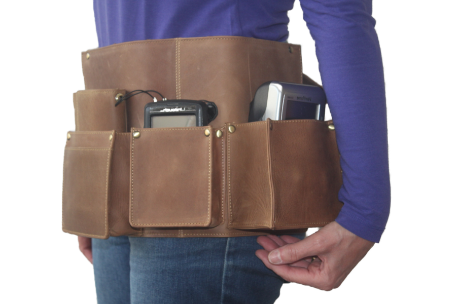 Heupschort voor pinapparaat, handheld en portemonnee links Hunter 6630H