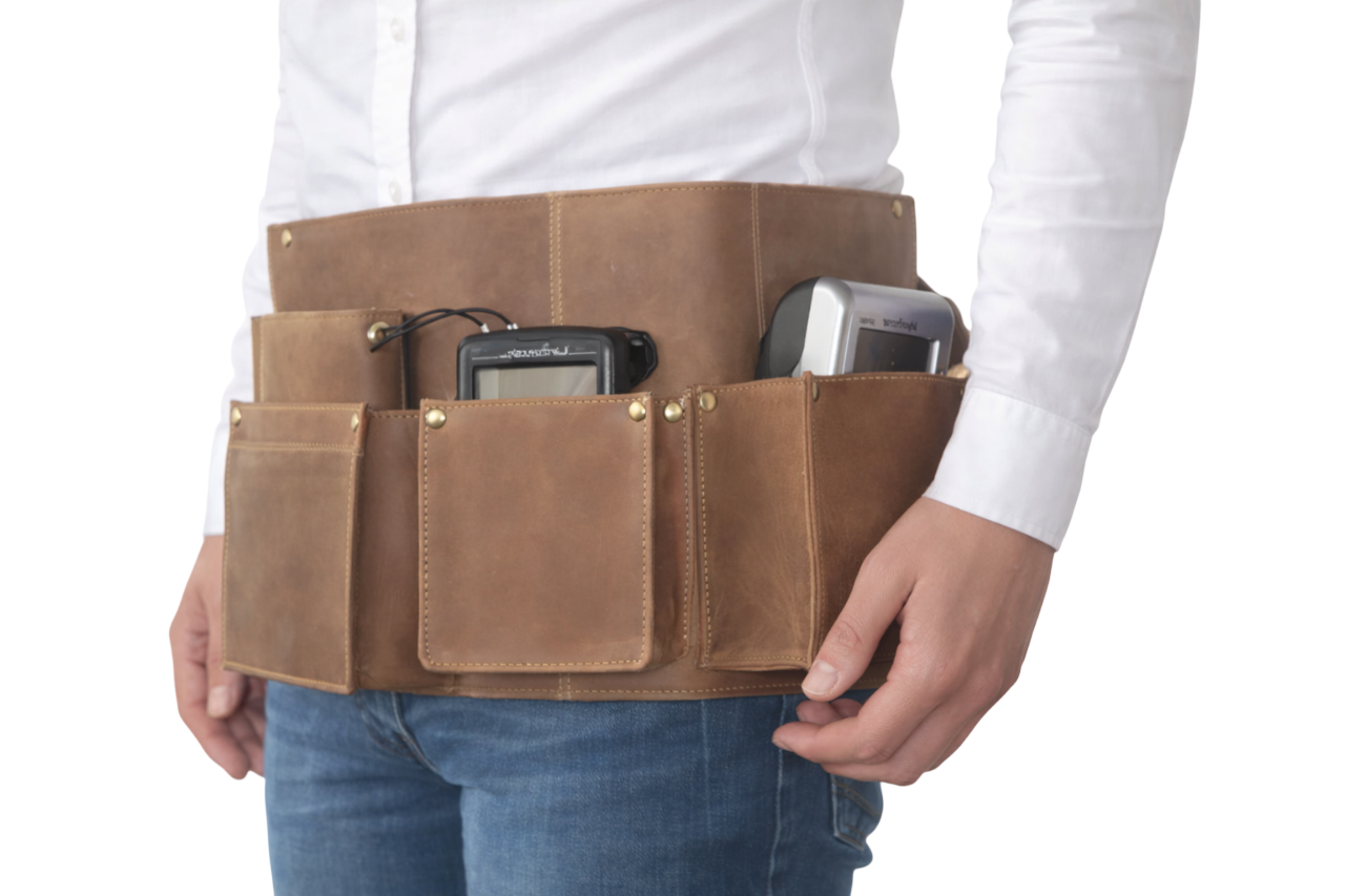 Heupschort voor pinapparaat, handheld en portemonnee links Hunter 6630H