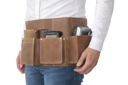 Heupschort voor pinapparaat, handheld en portemonnee links Hunter 6630H