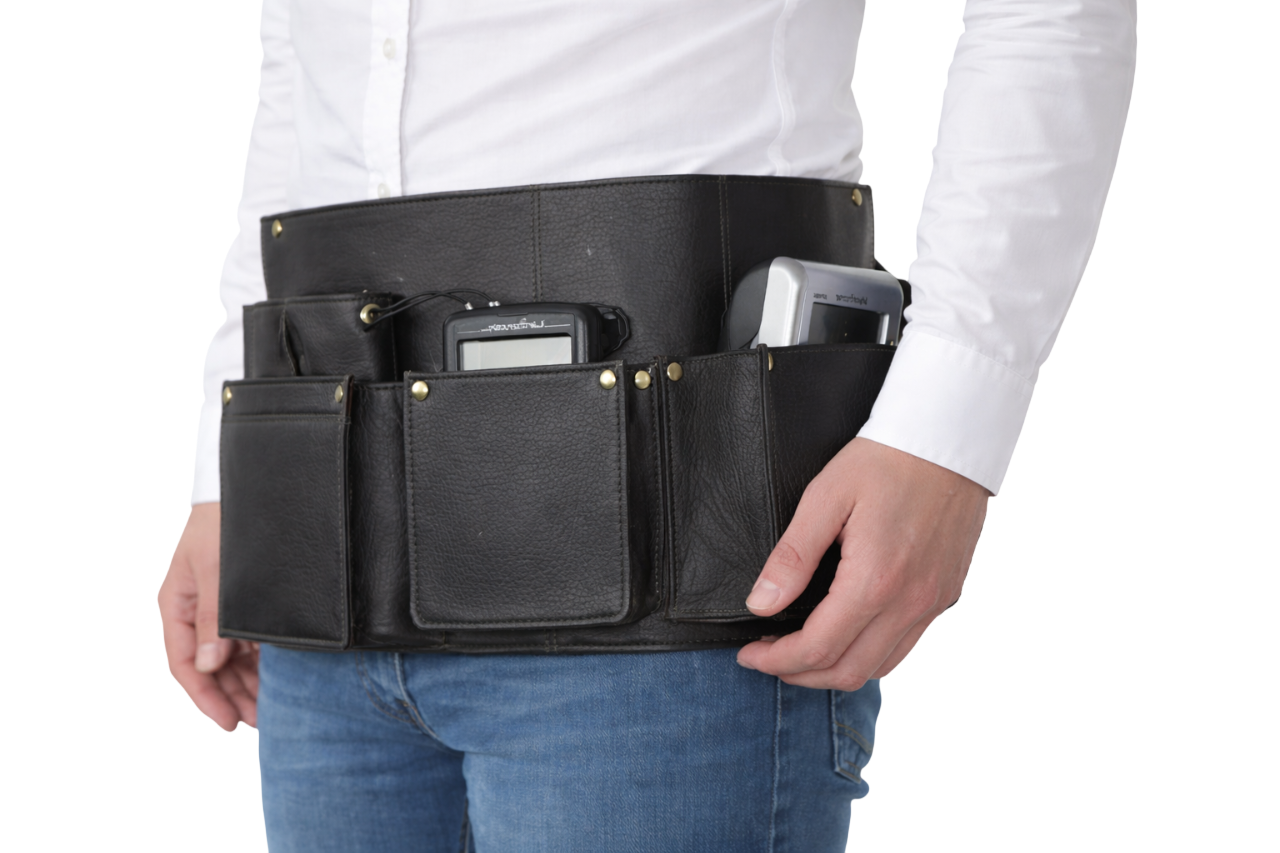 Heupschort voor pinapparaat, handheld en portemonnee links 6630