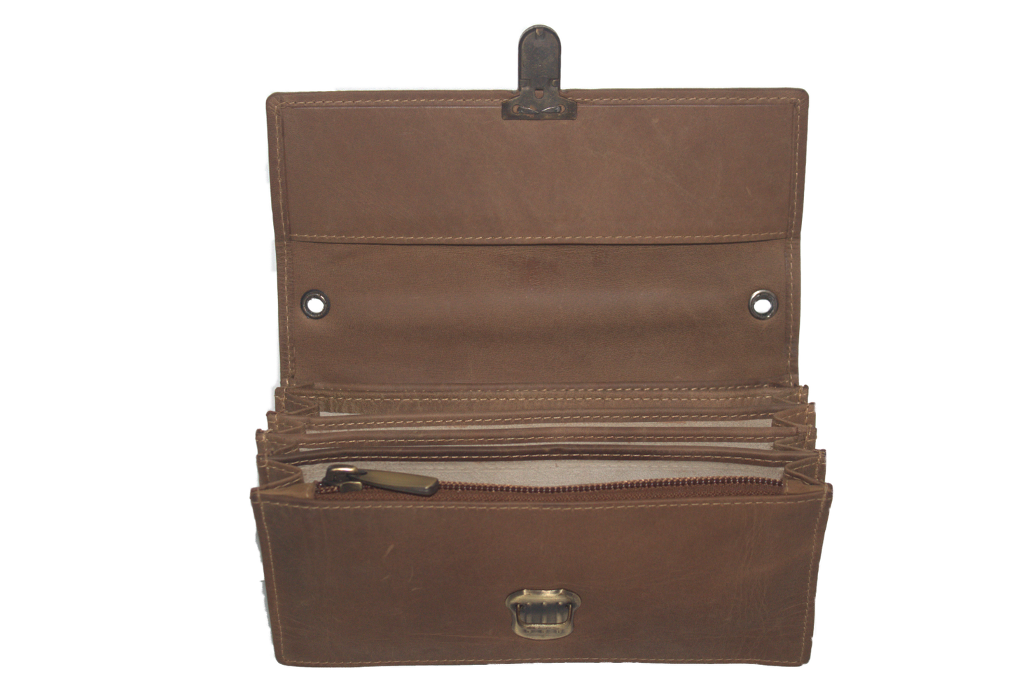Koopmansbeurs Soufflé Hunter Geheel leder 6103H slot sluiting