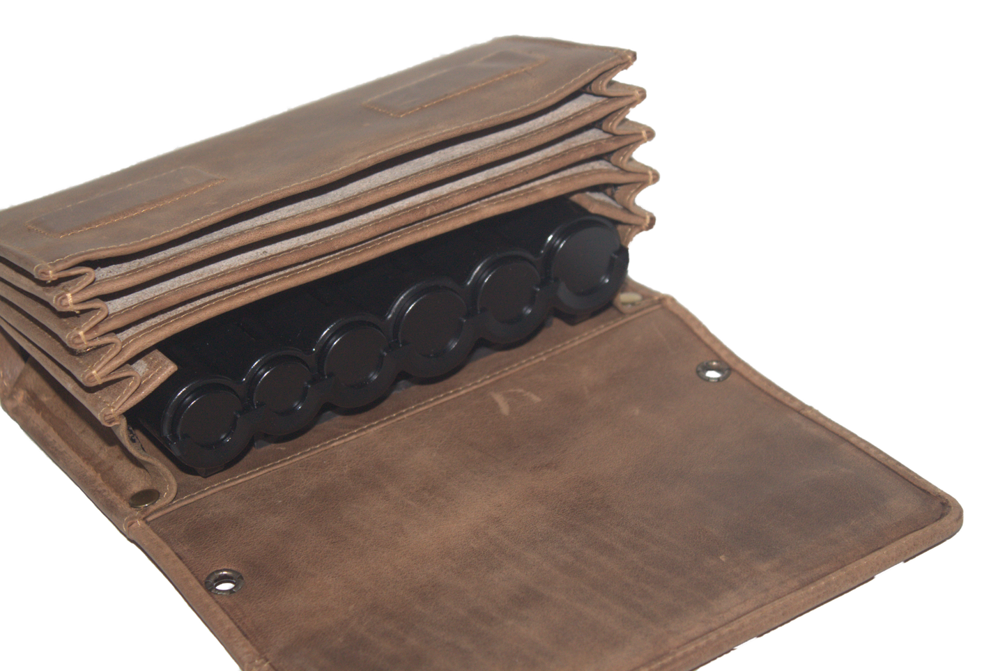 Horeca portemonnee Hunter Geheel leder geschikt voor munthouder 6401ZHMC magneet sluiting