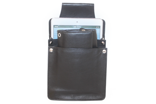 Holster HN7 Geheel leder voor IPad mini en kelnerbeurs 6305HL