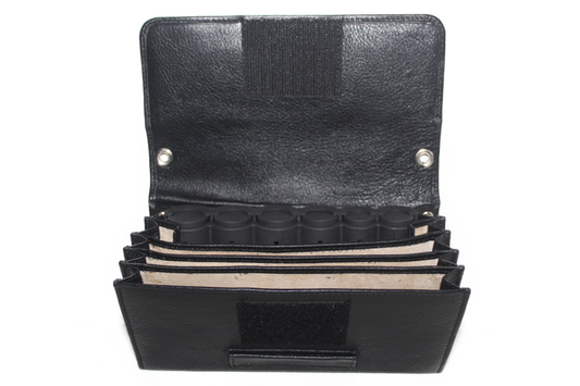 Horeca portemonnee Geheel leder met ruimte voor munthouder 6401ZC klittenband sluiting