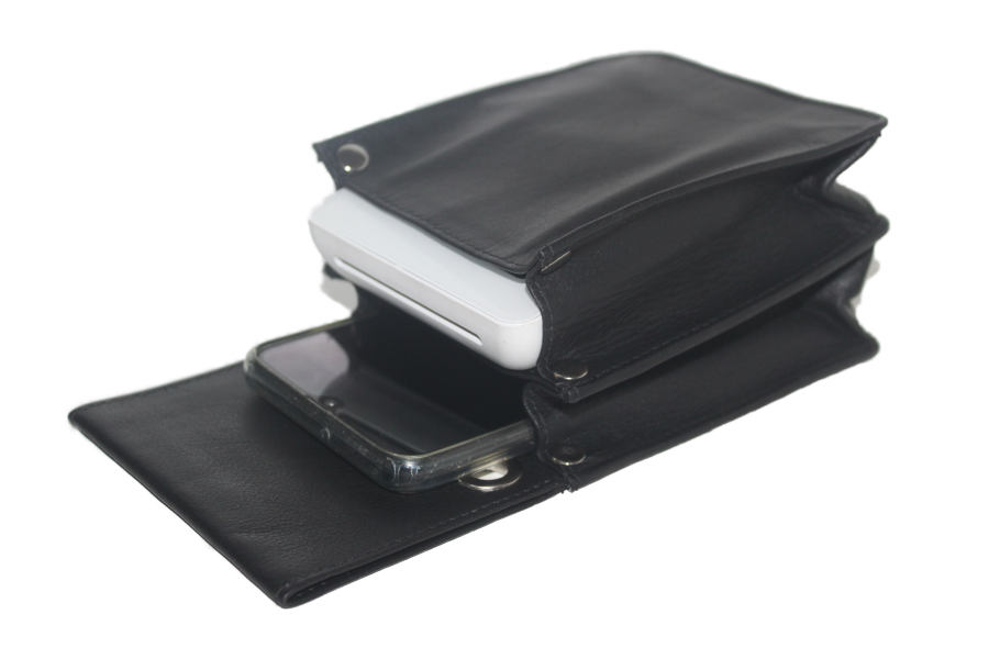 Holster voor bestelterminal dubbel vak  6357