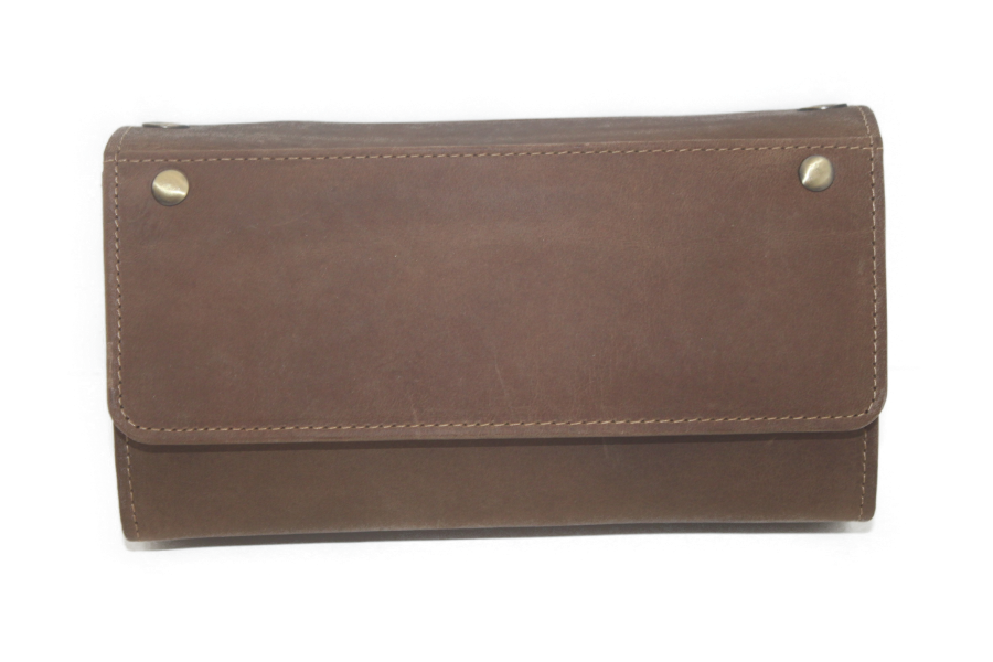 Horeca portemonnee Hunter Geheel leder geschikt voor munthouder 6401ZHMC magneet sluiting
