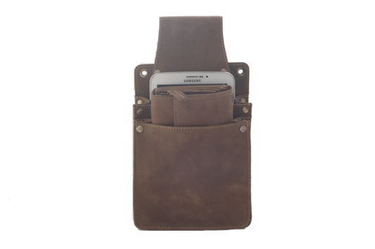 Holster D7 Geheel leder Hunter voor IPad mini en kelnerbeurs 6305H