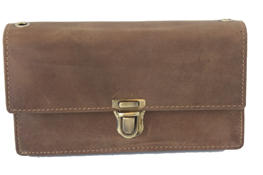 Koopmansbeurs Soufflé Hunter Geheel leder 6103H slot sluiting