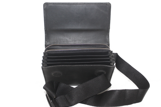 Heupportemonnee/ horecaportemonnee Met nylon riem magneet-sluiting 6407MB