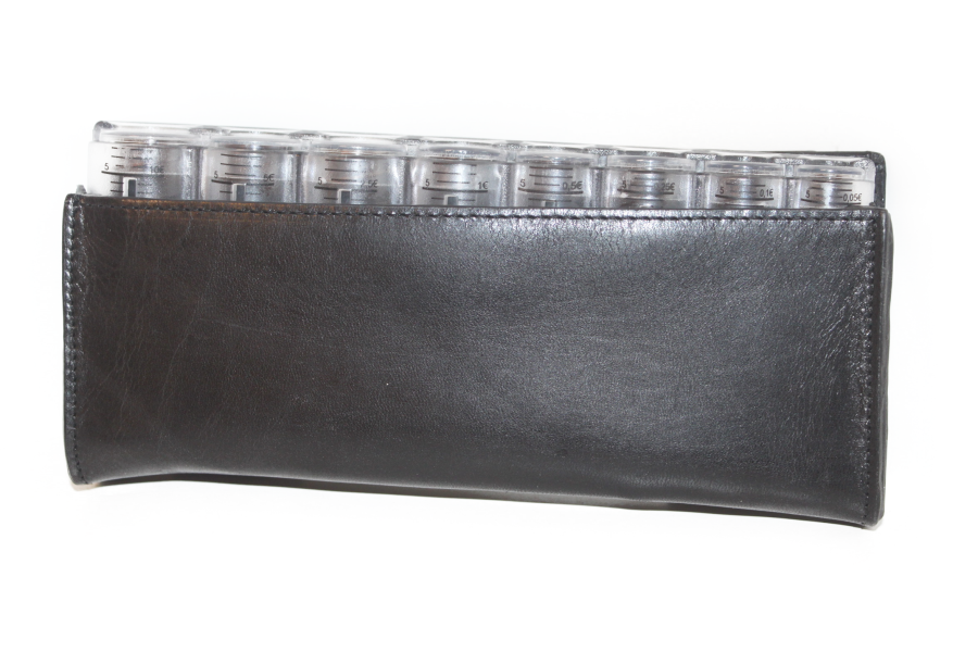 Munthouder los (eurokit) 8 munten 6405A Zwart
