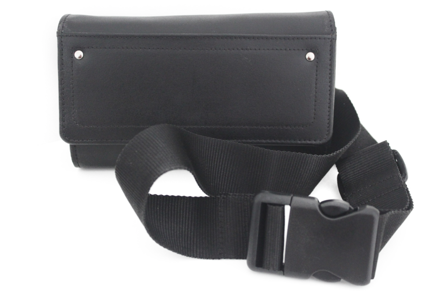 Horeca portemonnee geschikt voor munthouder 6406ZMB magneet sluiting met nylon band en rits voor bv. fooi