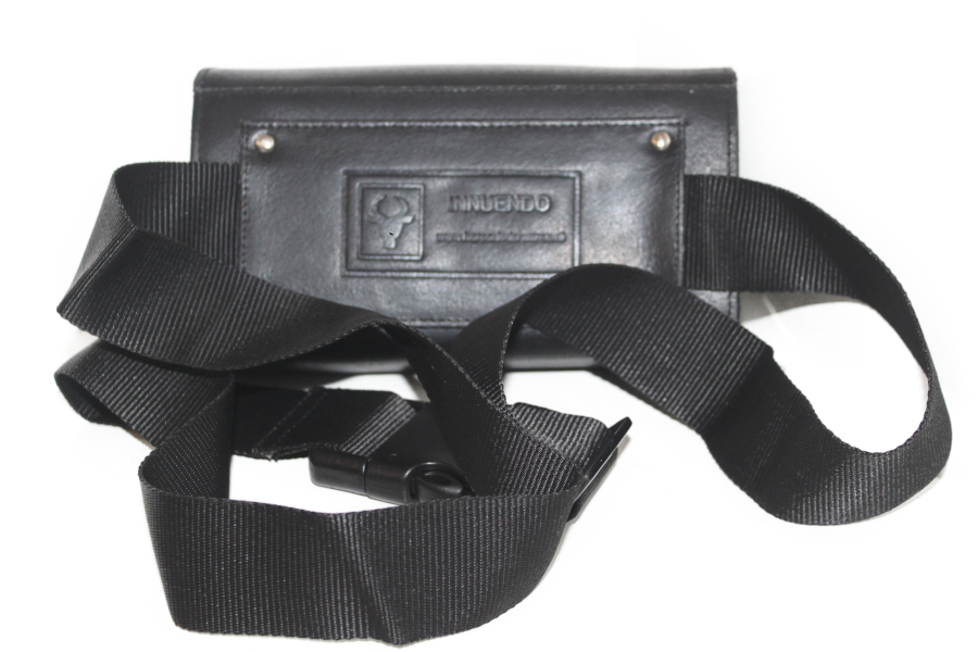 Horeca portemonnee geschikt voor munthouder 6406ZMB magneet sluiting met nylon band en rits voor bv. fooi