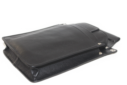 Koopmansbeurs H LTS Geheel leder 6102 slot sluiting