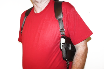 Schouderholster Zwart voor horeca portemonnee 8312